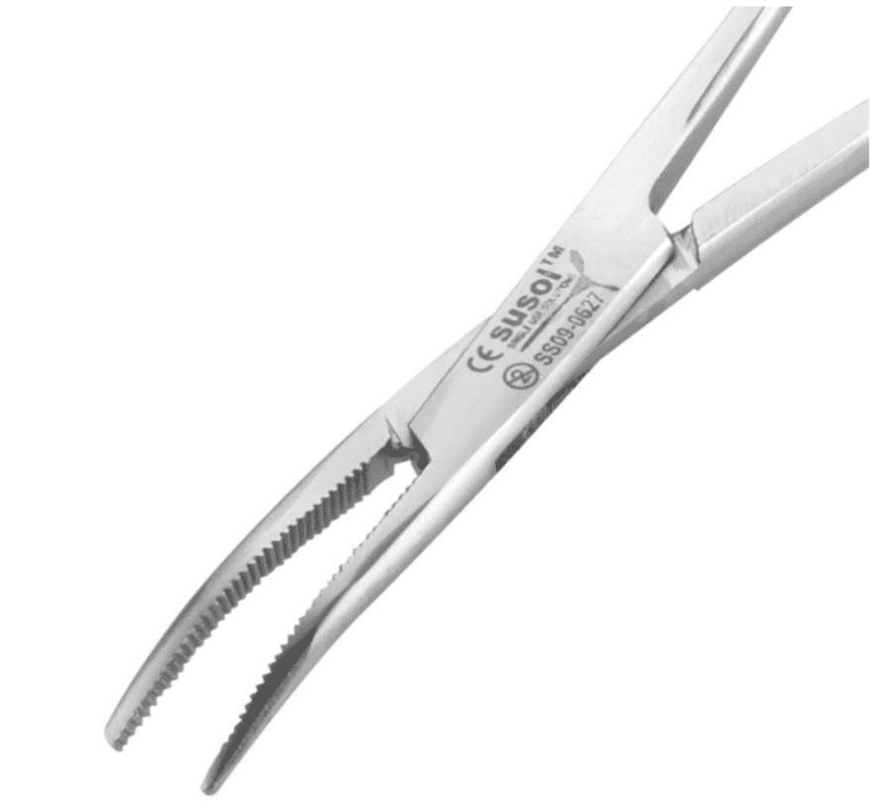 SS09-0627 F Halstead Mosquito Artery Forcep - Curved 12.5cm (Box of 10 ...