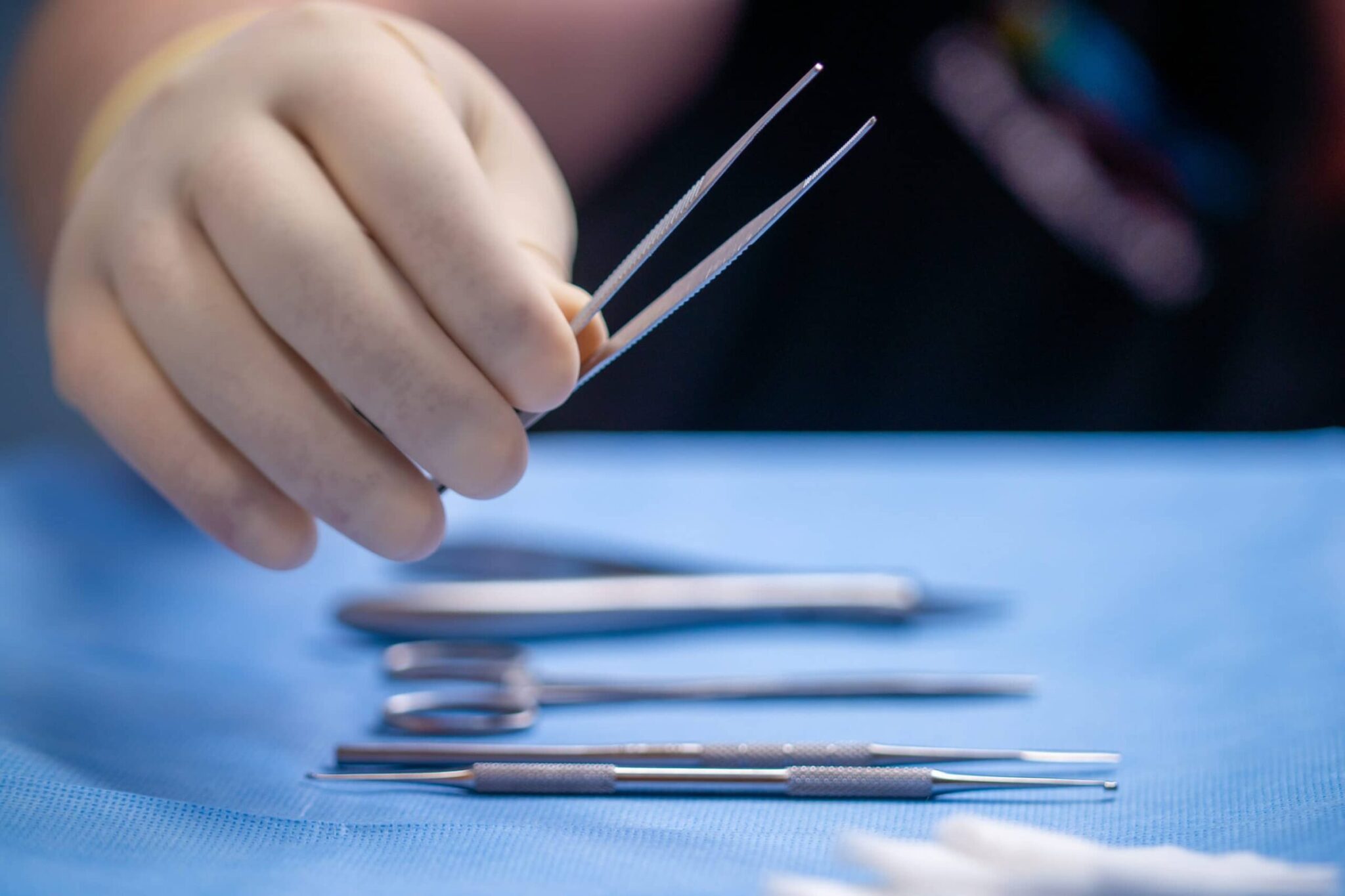 Forceps Action Shot